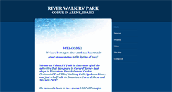 Desktop Screenshot of cdariverwalkrvpark.com