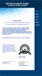 Mobile Screenshot of cdariverwalkrvpark.com